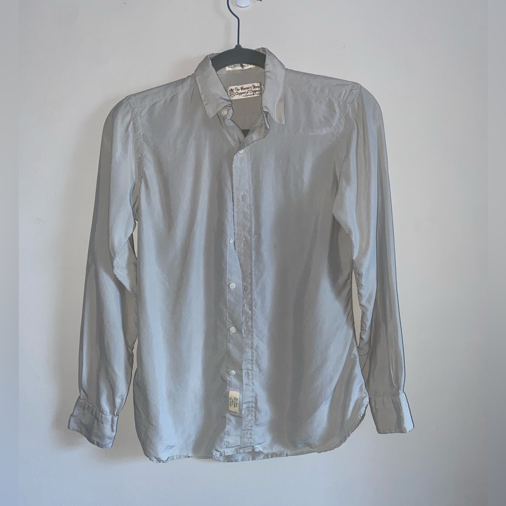 Vintage Capper & Capper Light Gray Button Up